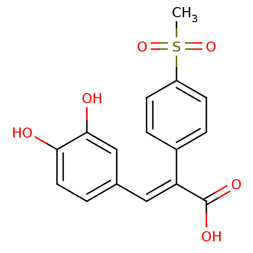 Chemical structure of BindingDB Monomer ID 50429343