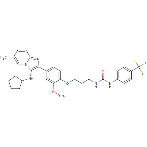 Chemical structure of BindingDB Monomer ID 50429371