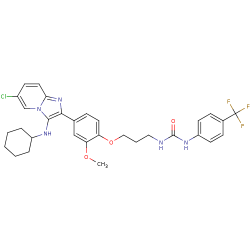 Chemical structure of BindingDB Monomer ID 50429375