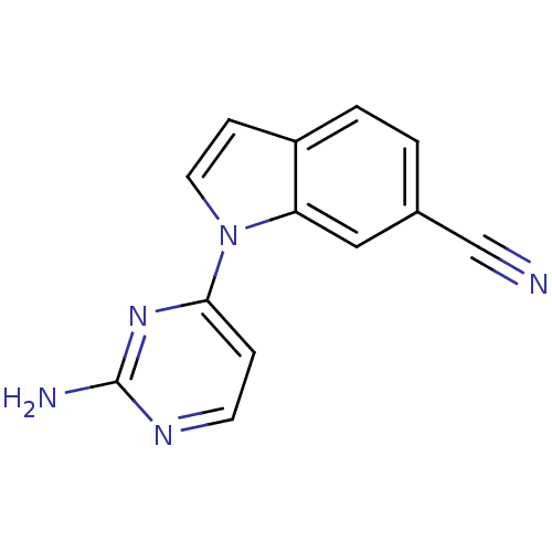 Chemical structure of BindingDB Monomer ID 50429634