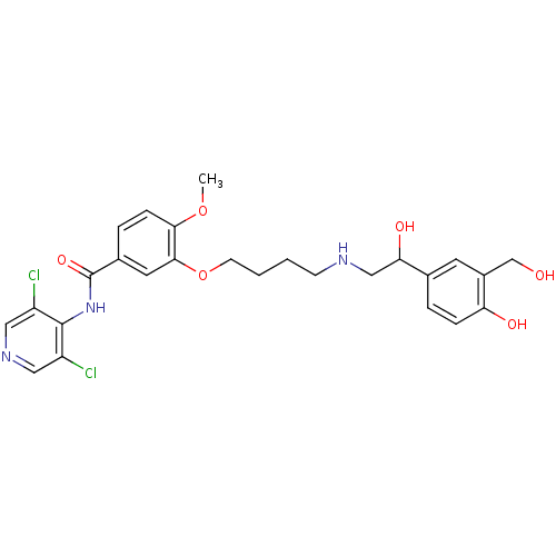 Chemical structure of BindingDB Monomer ID 50429691