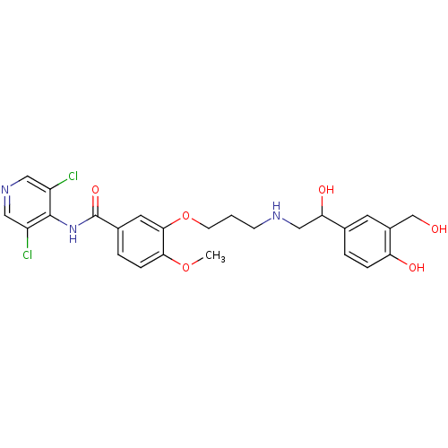 Chemical structure of BindingDB Monomer ID 50429692