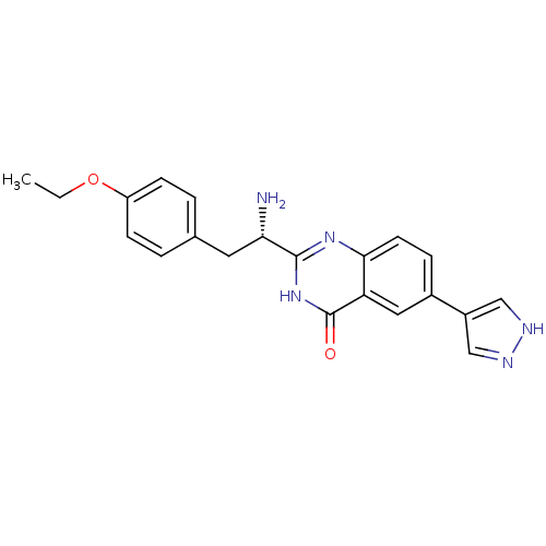 Chemical structure of BindingDB Monomer ID 50430366