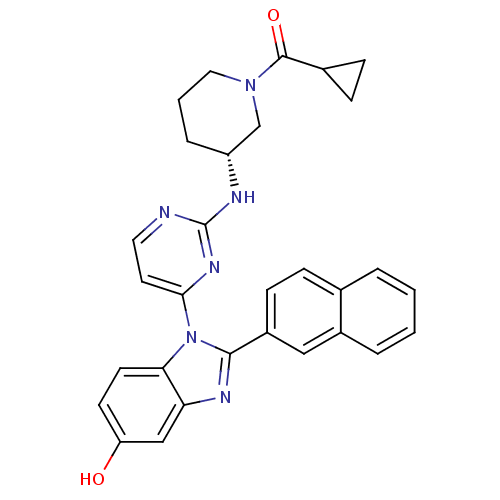 Chemical structure of BindingDB Monomer ID 50430433