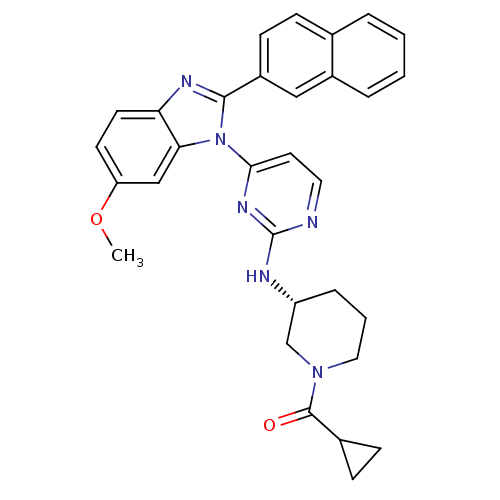 Chemical structure of BindingDB Monomer ID 50430439