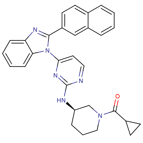 Chemical structure of BindingDB Monomer ID 50430441