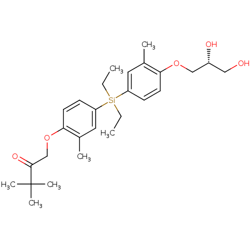 Chemical structure of BindingDB Monomer ID 50430749