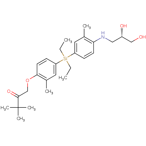 Chemical structure of BindingDB Monomer ID 50430753
