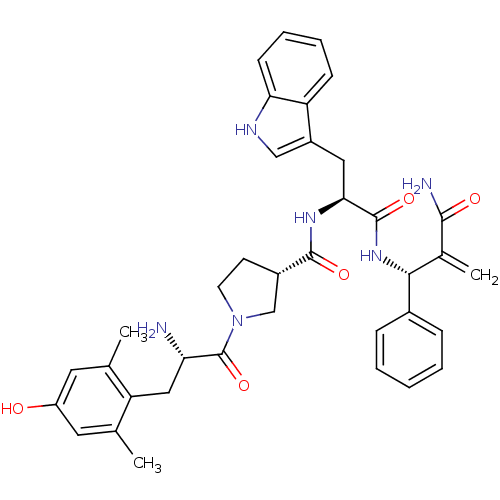 Chemical structure of BindingDB Monomer ID 50430803
