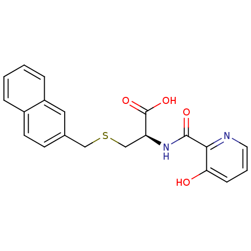 Chemical structure of BindingDB Monomer ID 50431020