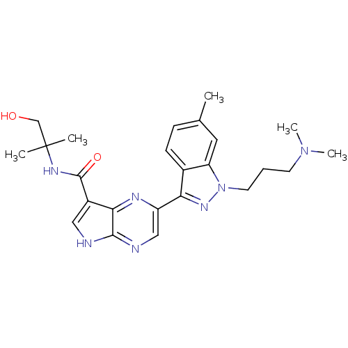 Chemical structure of BindingDB Monomer ID 50431368