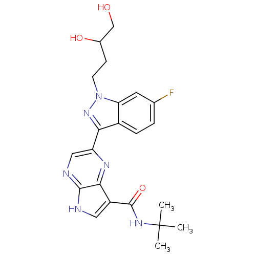Chemical structure of BindingDB Monomer ID 50431370