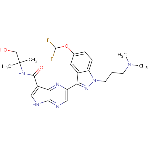 Chemical structure of BindingDB Monomer ID 50431374