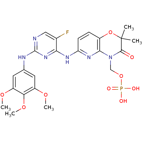 Chemical structure of BindingDB Monomer ID 50431381