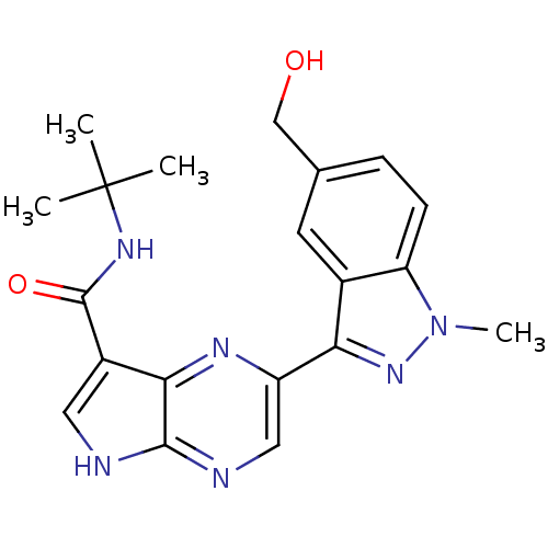 Chemical structure of BindingDB Monomer ID 50431384