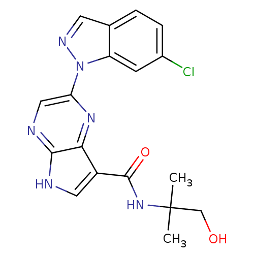 Chemical structure of BindingDB Monomer ID 50431394