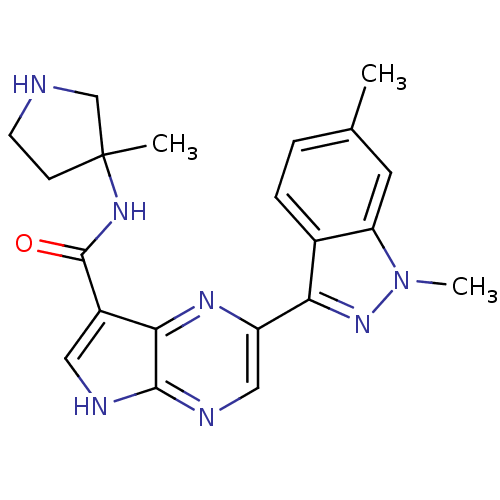 Chemical structure of BindingDB Monomer ID 50431398