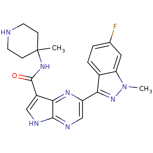 Chemical structure of BindingDB Monomer ID 50431401