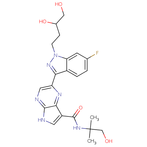 Chemical structure of BindingDB Monomer ID 50431402