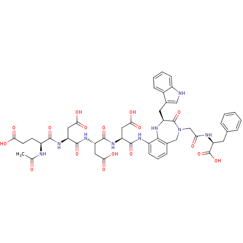 Chemical structure of BindingDB Monomer ID 50431420