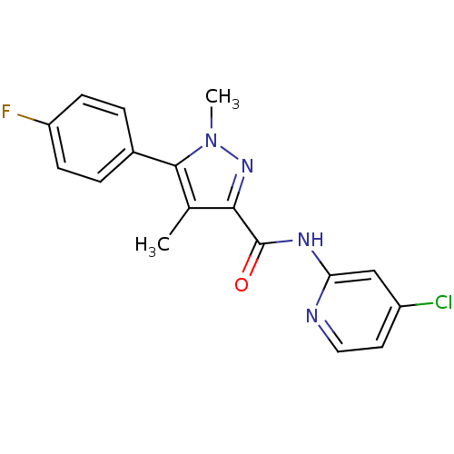 Chemical structure of BindingDB Monomer ID 50431729