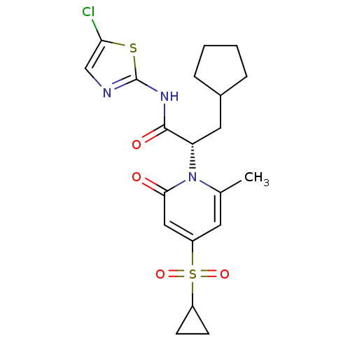 Chemical structure of BindingDB Monomer ID 50431731