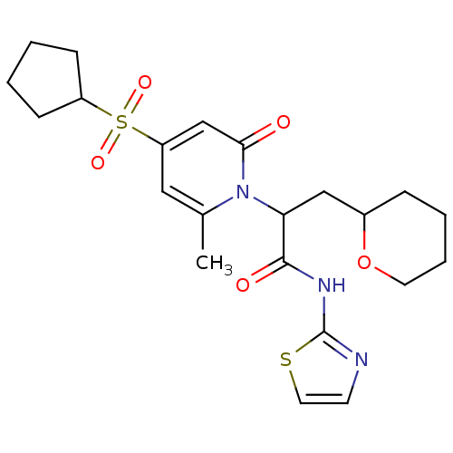 Chemical structure of BindingDB Monomer ID 50431737