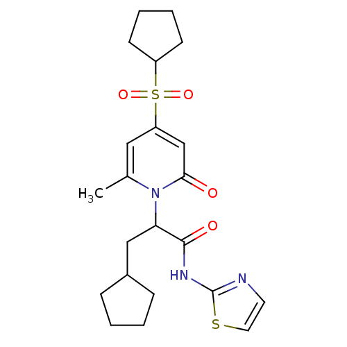 Chemical structure of BindingDB Monomer ID 50431738