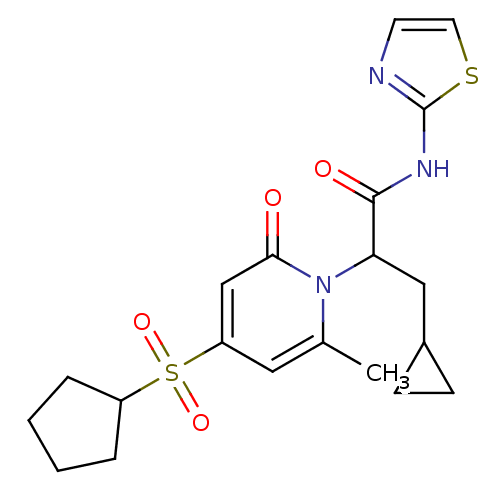 Chemical structure of BindingDB Monomer ID 50431739