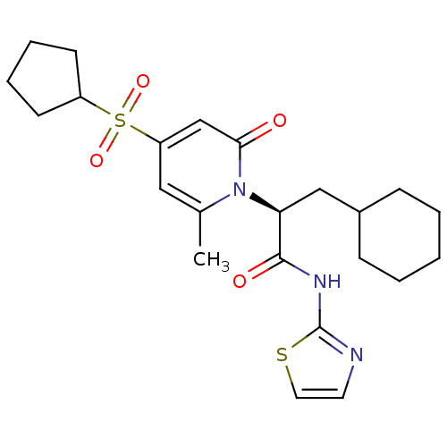 Chemical structure of BindingDB Monomer ID 50431741