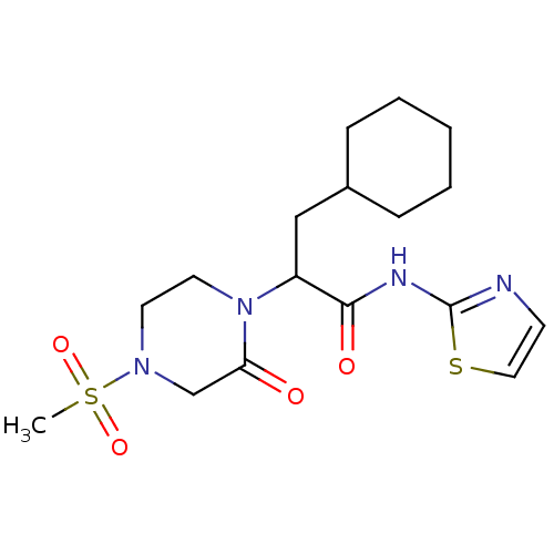 Chemical structure of BindingDB Monomer ID 50431755