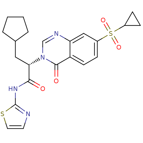 Chemical structure of BindingDB Monomer ID 50431756