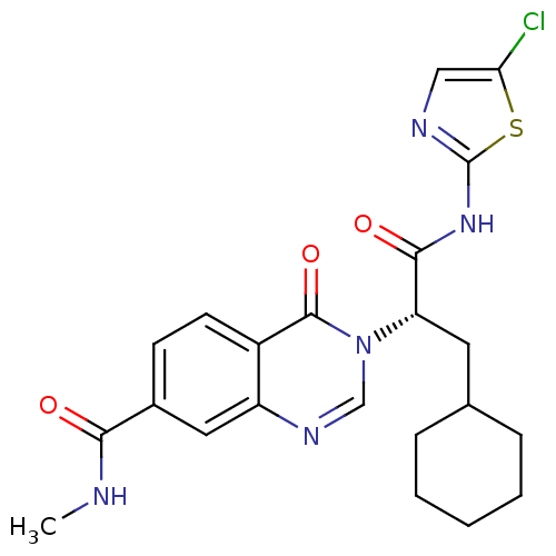 Chemical structure of BindingDB Monomer ID 50431761