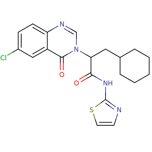 Chemical structure of BindingDB Monomer ID 50431764