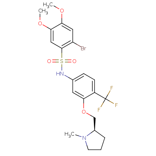 Chemical structure of BindingDB Monomer ID 50431986
