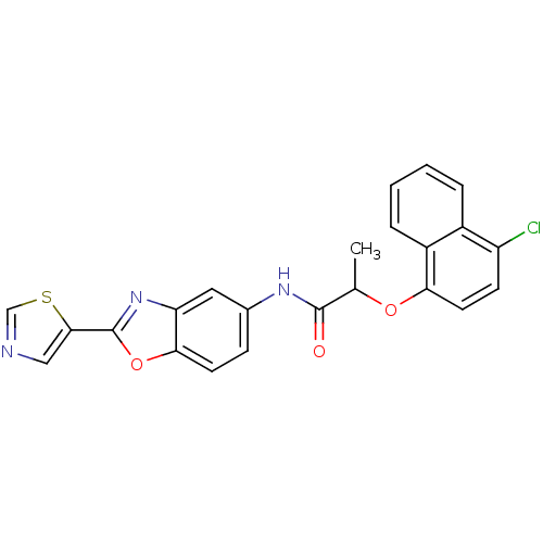 Chemical structure of BindingDB Monomer ID 50432781