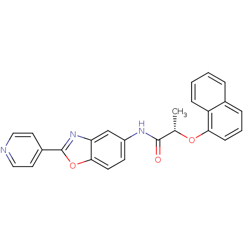 Chemical structure of BindingDB Monomer ID 50432791