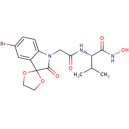 Chemical structure of BindingDB Monomer ID 50433061