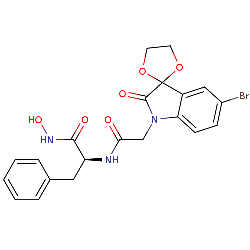 Chemical structure of BindingDB Monomer ID 50433065