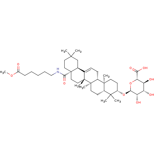 Chemical structure of BindingDB Monomer ID 50433193