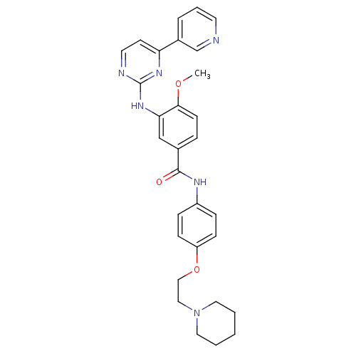 Chemical structure of BindingDB Monomer ID 50433225