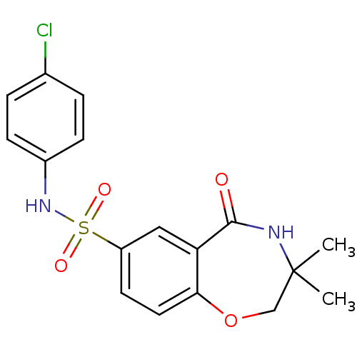 Chemical structure of BindingDB Monomer ID 50433282