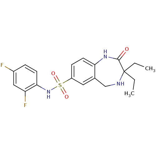 Chemical structure of BindingDB Monomer ID 50433284