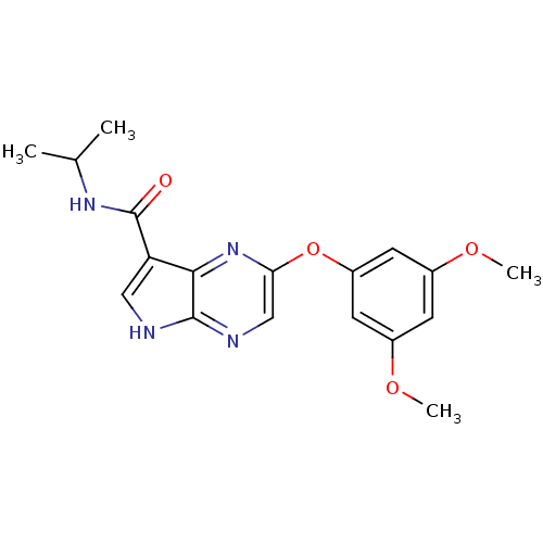 Chemical structure of BindingDB Monomer ID 50433307