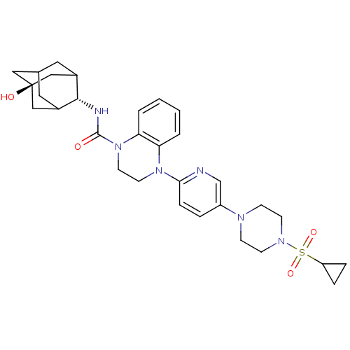 Chemical structure of BindingDB Monomer ID 50433410