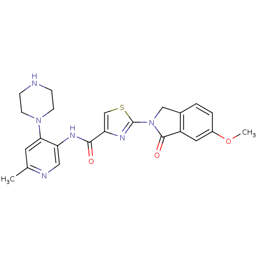 Chemical structure of BindingDB Monomer ID 50433477