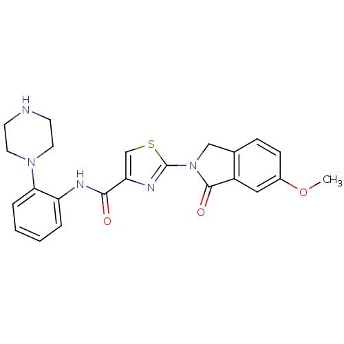 Chemical structure of BindingDB Monomer ID 50433489