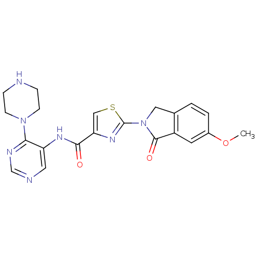Chemical structure of BindingDB Monomer ID 50433494