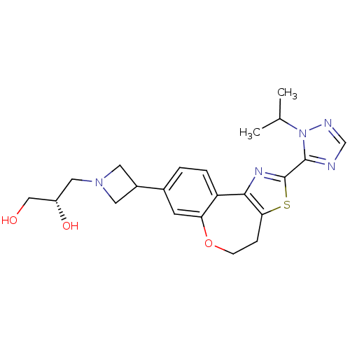 Chemical structure of BindingDB Monomer ID 50433541