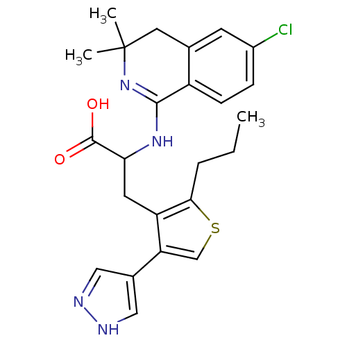 Chemical structure of BindingDB Monomer ID 50433628